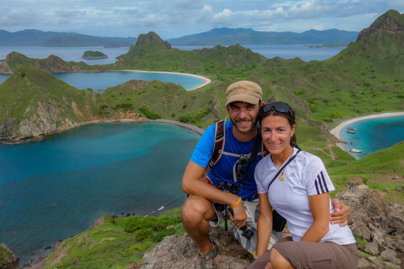 10 - Us at View Point Pulau Padar