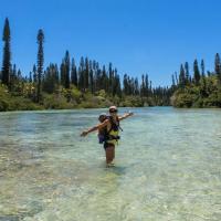 12-Moni crossing the riviére de sable d'Oro