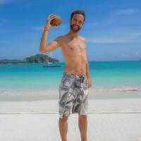 12 - Posing at Tanjung An Beach