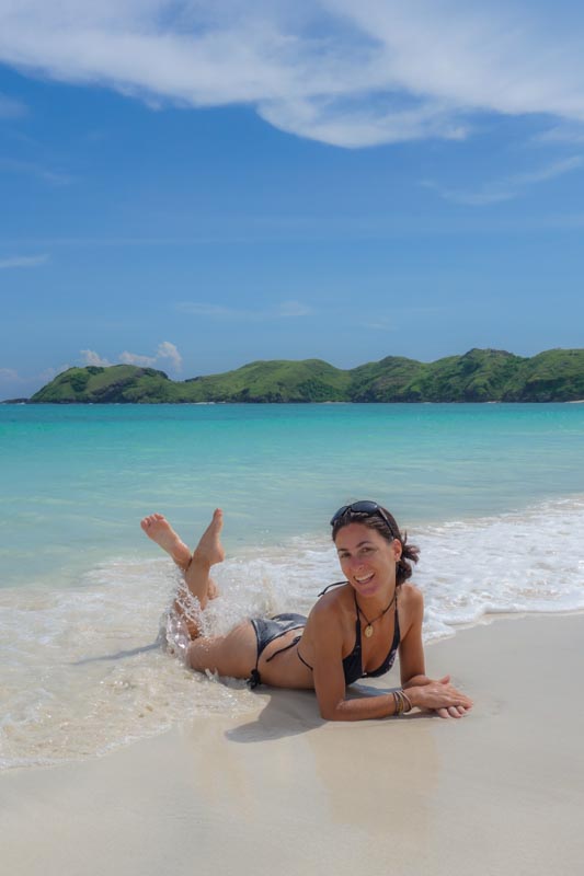 14 - Posing at Tanjung An Beach