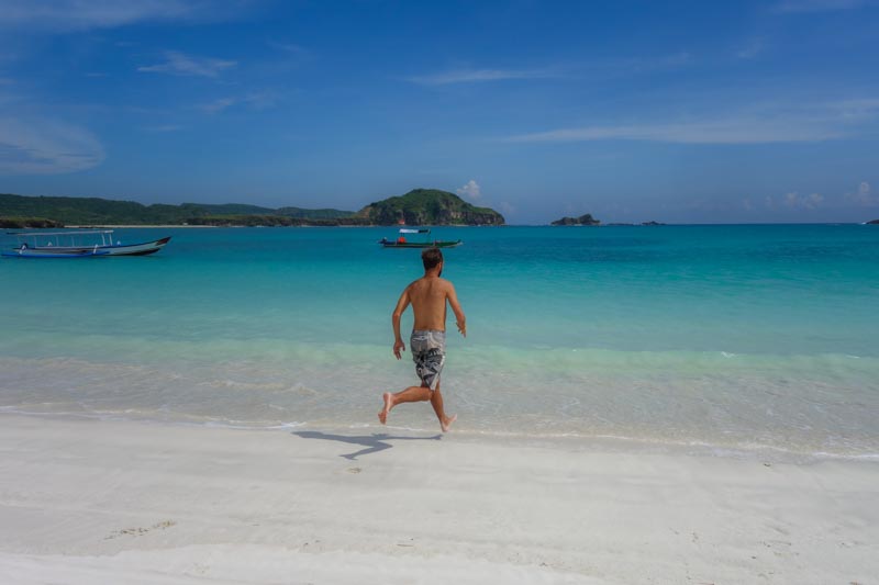 15 - Posing at Tanjung An Beach