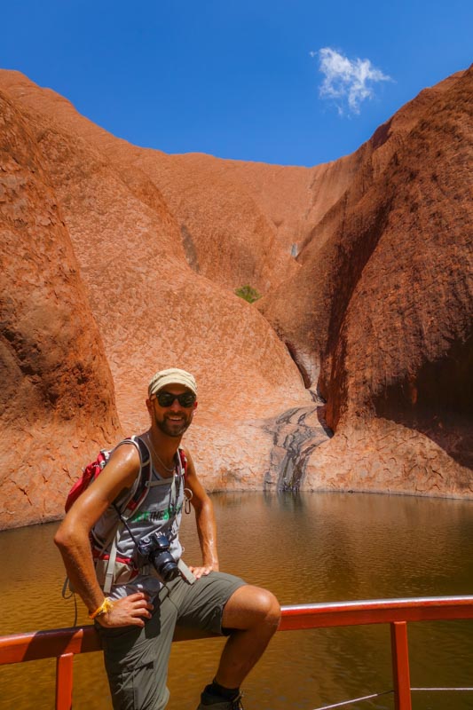 16 - Alex at Ayers Rock