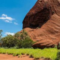 17 - Moni at Ayers Rock