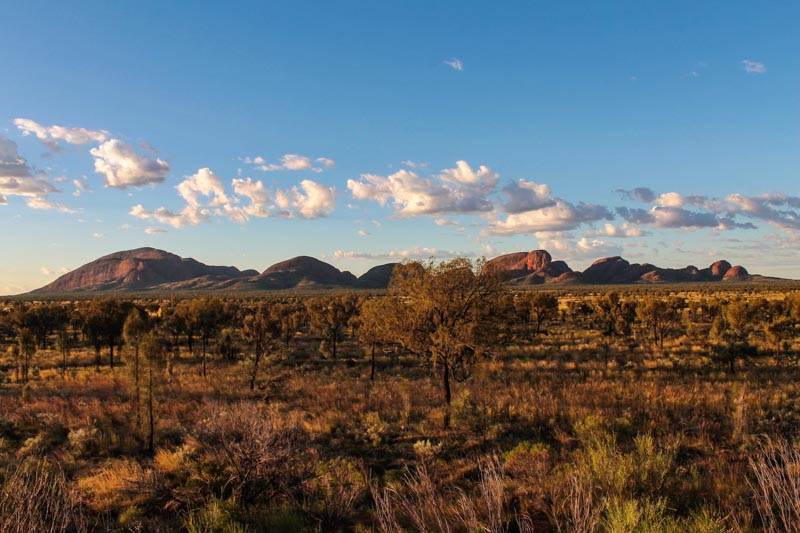 19 - Sunset at the Olgas