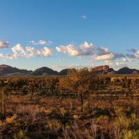 19 - Sunset at the Olgas