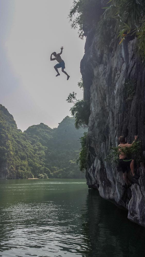 Climbing Lan Ha Bay