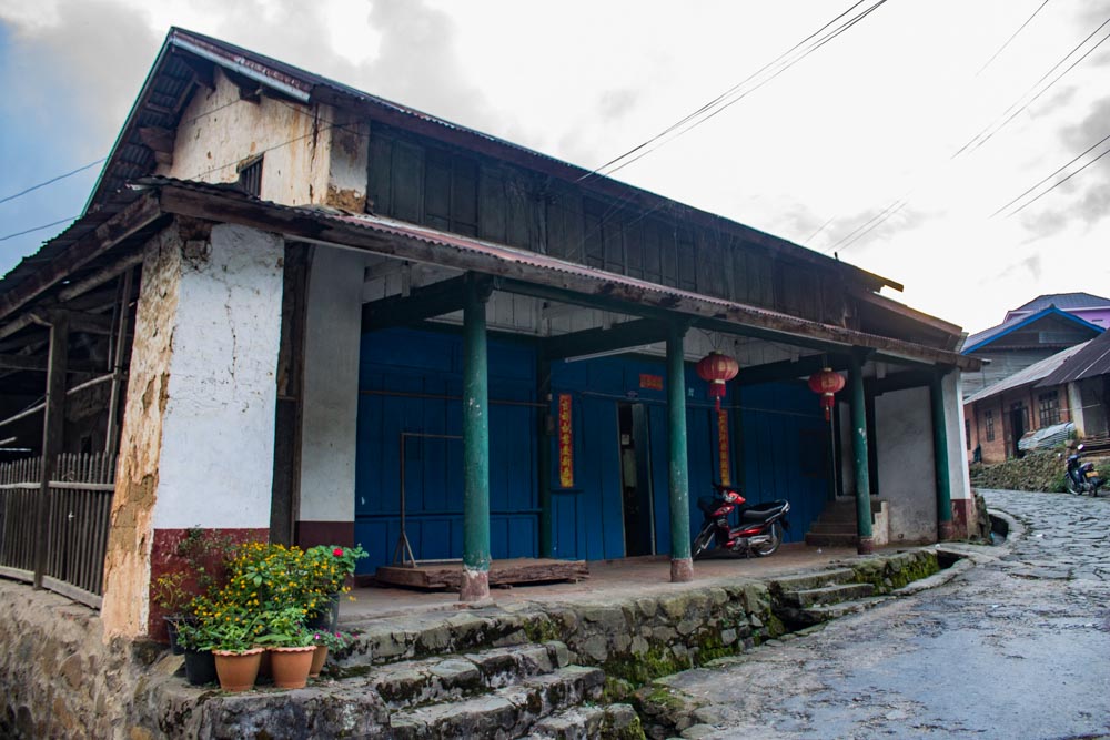 Phongsaly town - Chinese house