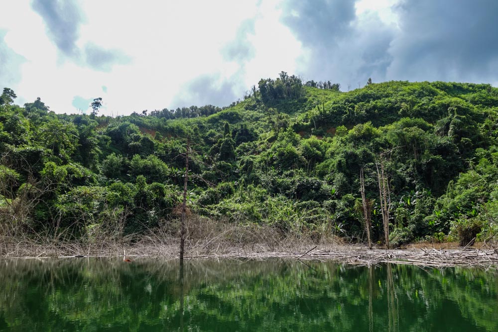 Day 1 trek - lake view