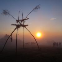 Day 3 trek - Sunrise over the Gallic village