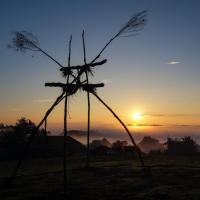 Day 3 trek - Sunrise over the Gallic village