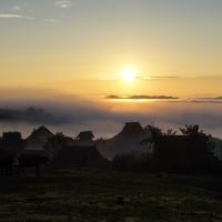 Day 3 trek - Sunrise over the Gallic village