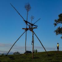 Day 3 trek - Sunrise over the Gallic village