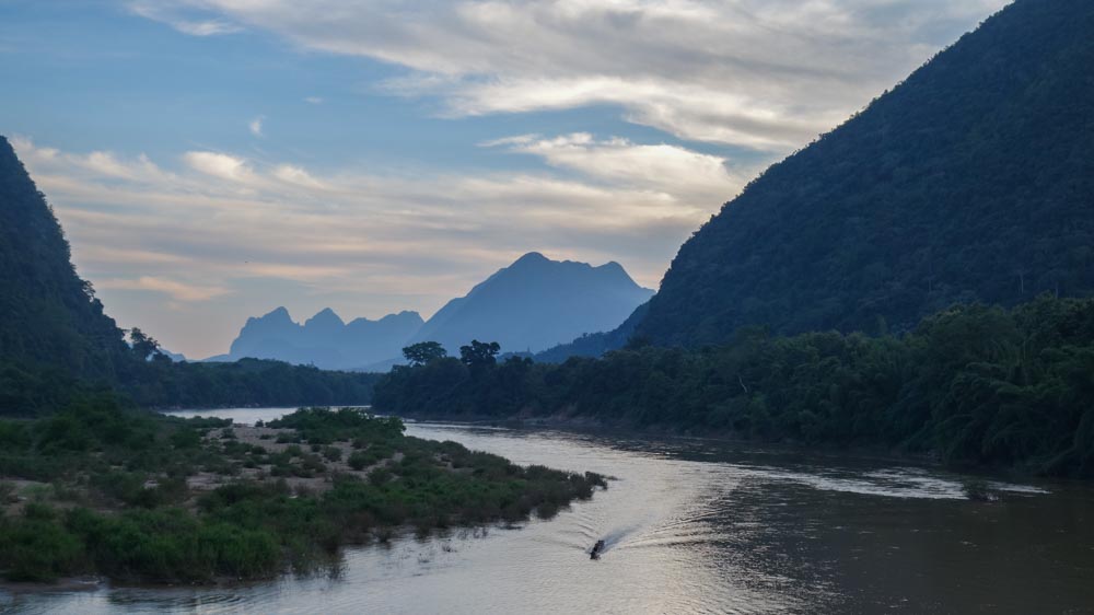 Muang Ngoi sunset