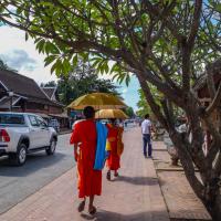 Monks in Luang Prabang