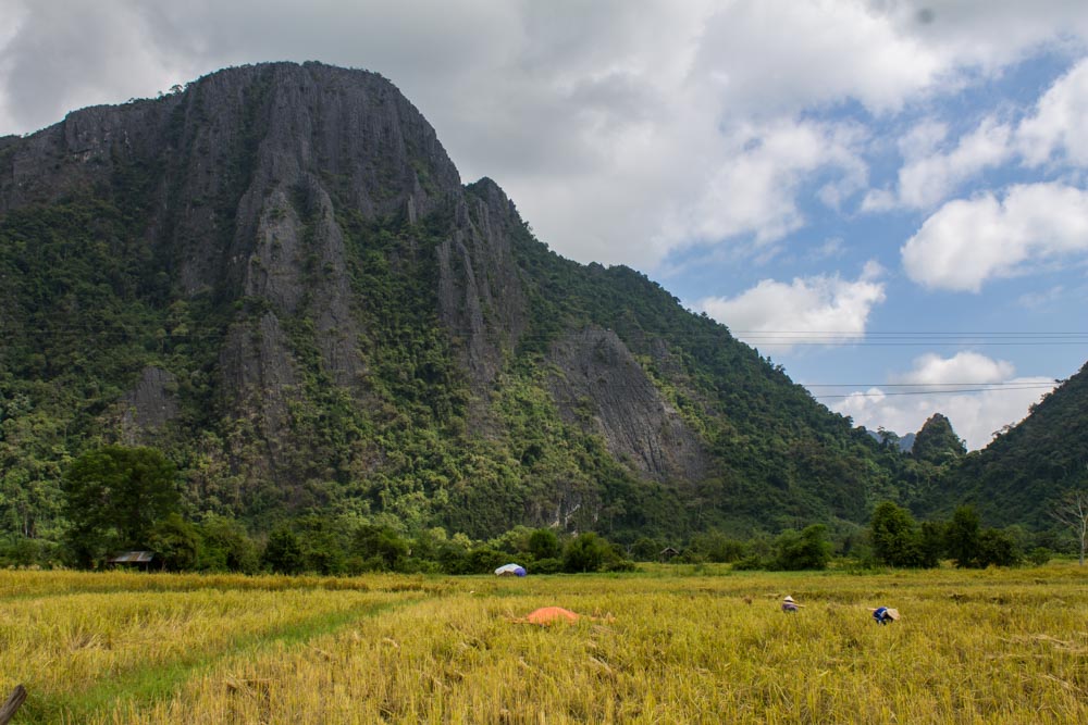 Countryside around Vang Vieng