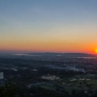 Sunset over Mandalay