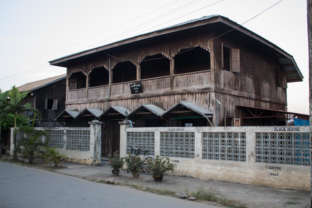 Old house of Hsipaw in Teak