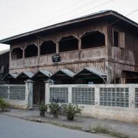 Old house of Hsipaw in Teak