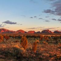 29 - Sunrise at the Olgas