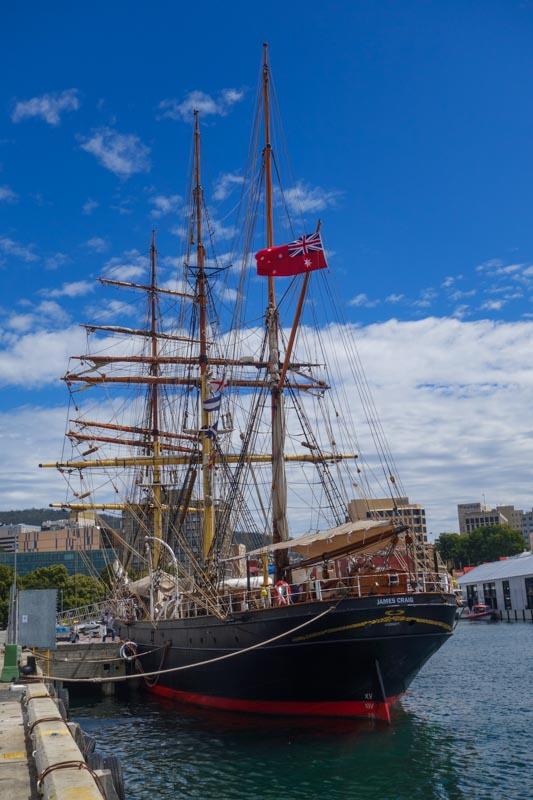 3_Old vessels in Hobart harbour