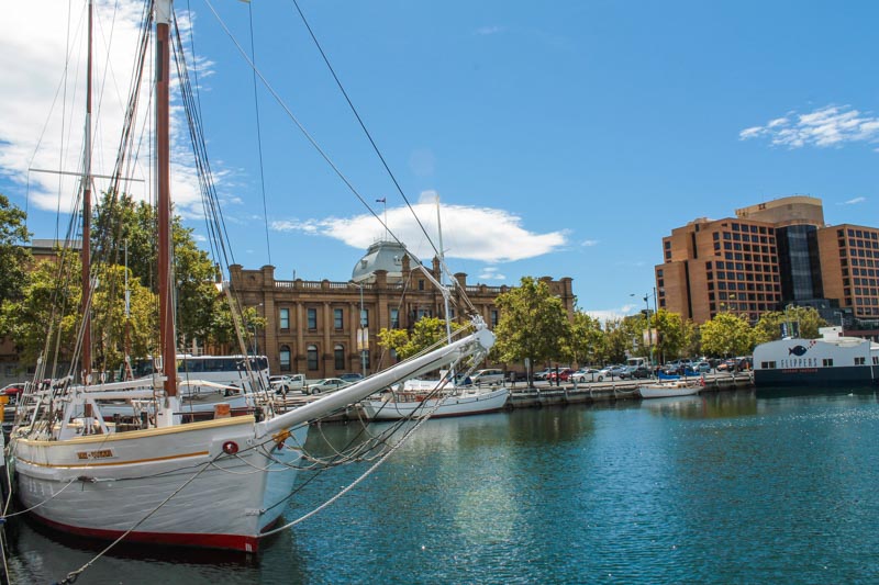 4_Old vessels in Hobart harbour