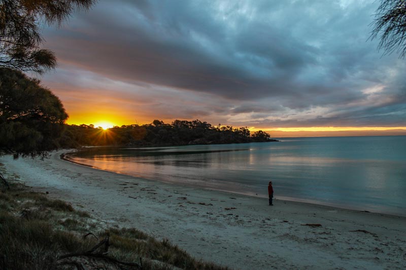 42 - Sunset at Cooks Beach