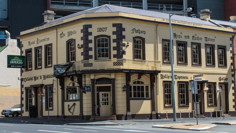 6_Typical building in the old Hobart