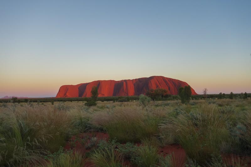 7 - Sunrise at Uluru