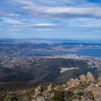 8_View from Mount Wellington over Hobart