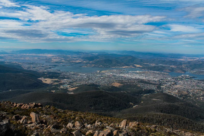 9_View from Mount Wellington over Hobart