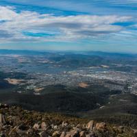 9_View from Mount Wellington over Hobart