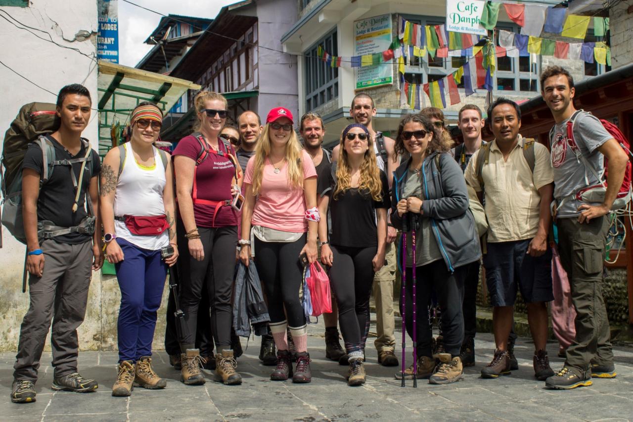 Day 1-2 Group photo Luckla