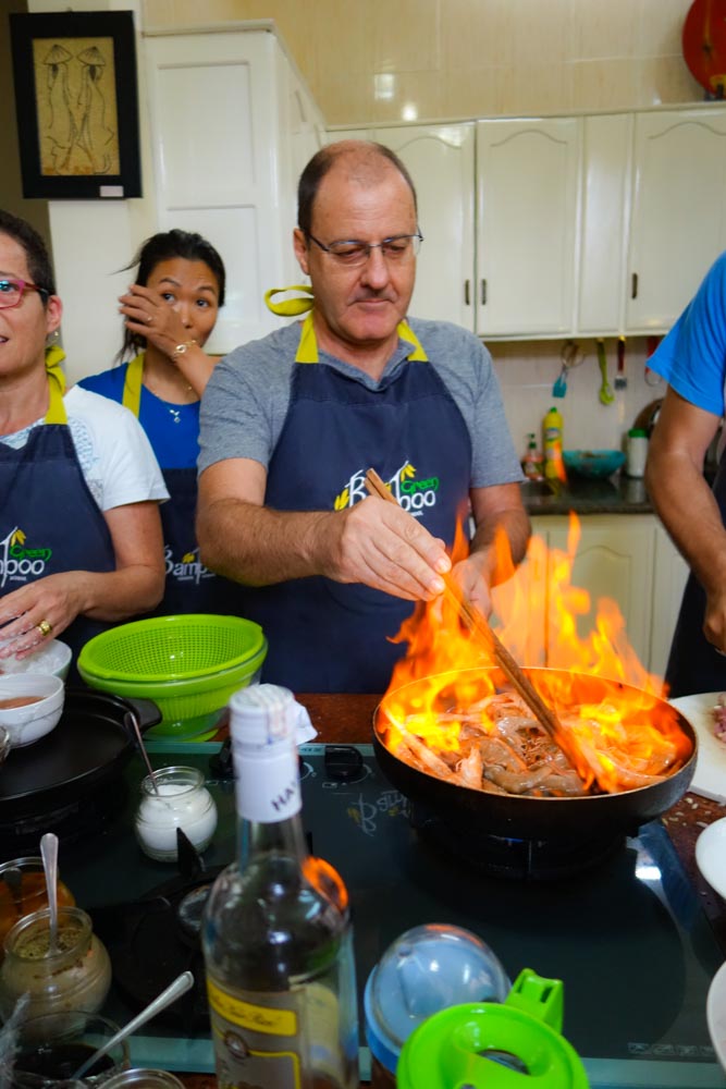 Day 3 - Green bamboo cooking class 2