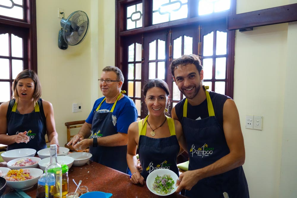 Day 3 - Green bamboo cooking class 3