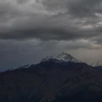 Day 4 - 1 Morning view from Poonhill 3 Annapurna South-33