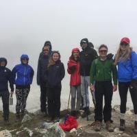 Day 7-3 Team picture Lombo glacier 1