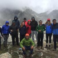 Day 7-3 Team picture Lombo glacier 2