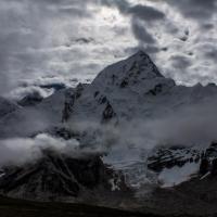 Day 9-2 View on Lhotse peak and a glimpse on Everest