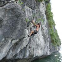 Climbing Lan Ha Bay