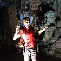 Inside Phong Nha Cave 8, scary monster