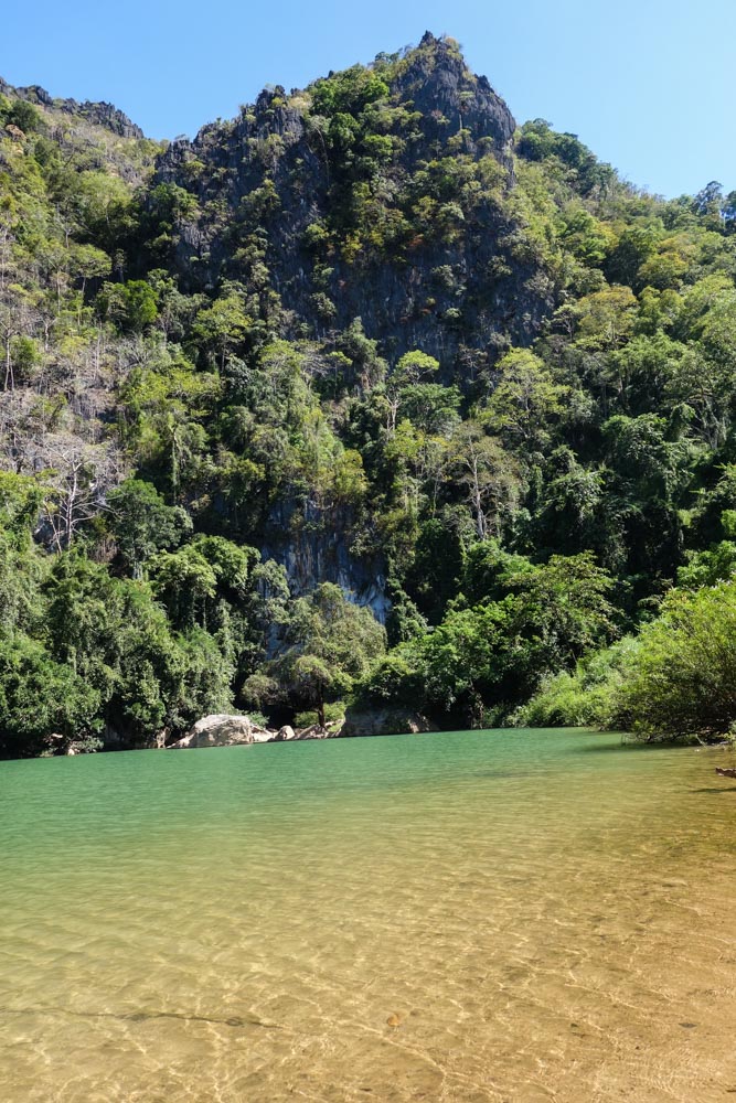 Just outside the Konglor cave