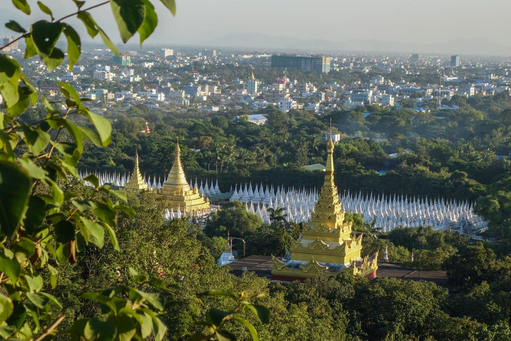 View of Kuthodaw Pagoda