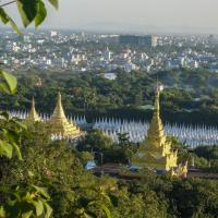 View of Kuthodaw Pagoda