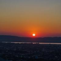 Sunset over Mandalay