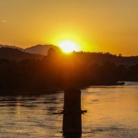 Sunset over Hsipaw