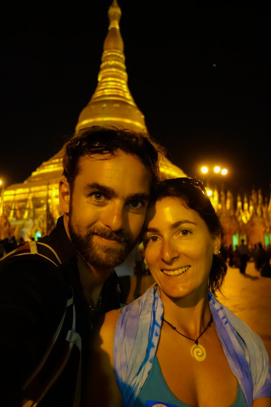 Selfie at Shwedagon Pagoda