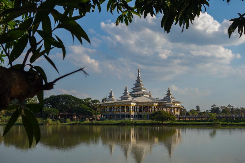 Temple beside Kyauk kalap monastery