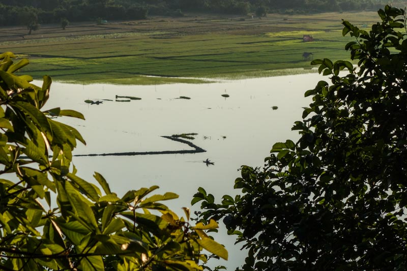 View from the other side of Yathaypyan cave