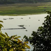 View from the other side of Yathaypyan cave