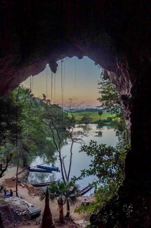 Exit of Saddan cave